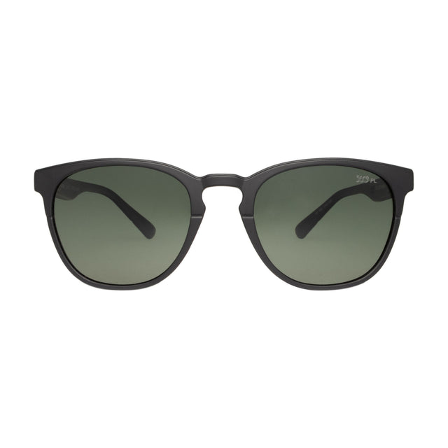 360° The Dude Sol Negro Mate / Verde · THE DUDE SN 01 MT Negro · frente