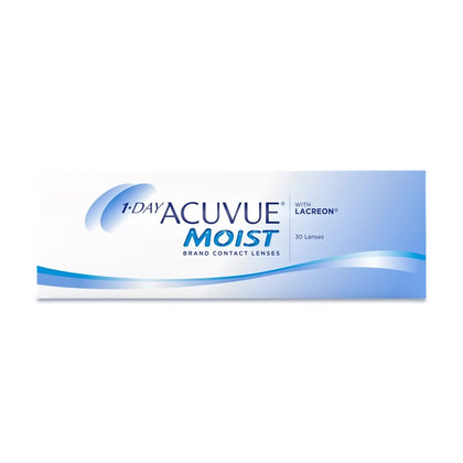 Caja de 1-DAY ACUVUE MOIST, 30 lentes