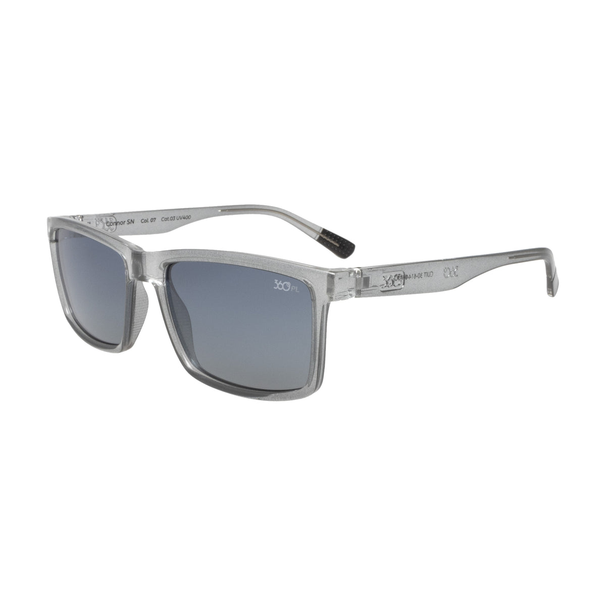 360° Connor Sol Gris / Gris · CONNOR SN 07 BR FUME/NEGRO · hero