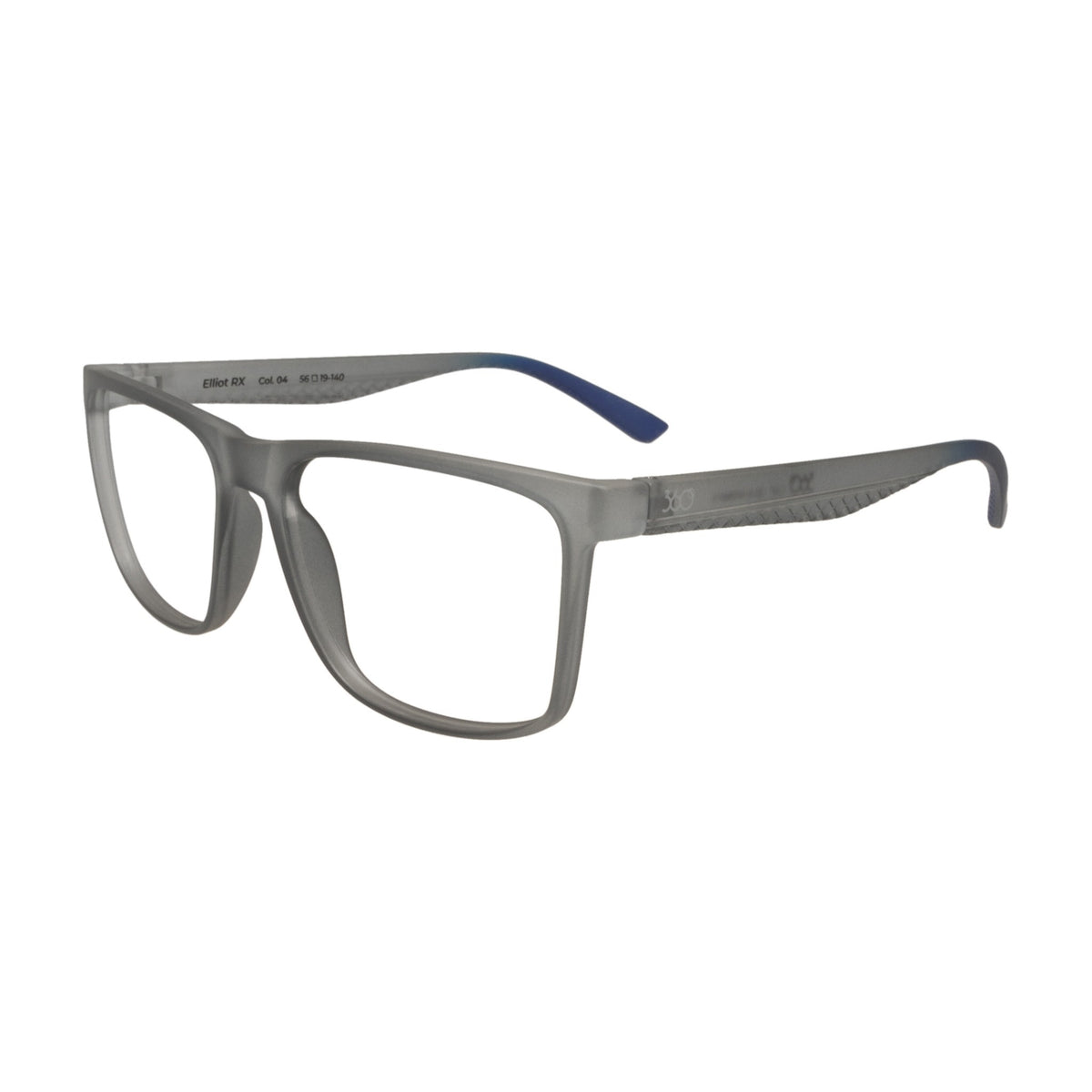 360° Elliot Gris Mate · ELLIOT RX 04 MT FUME · hero