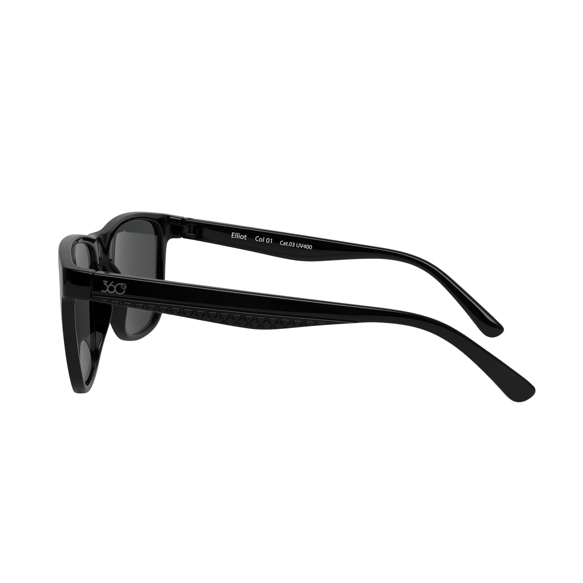 360° Elliot Sol Negro · ELLIOT SN 01 BR Negro · perfil