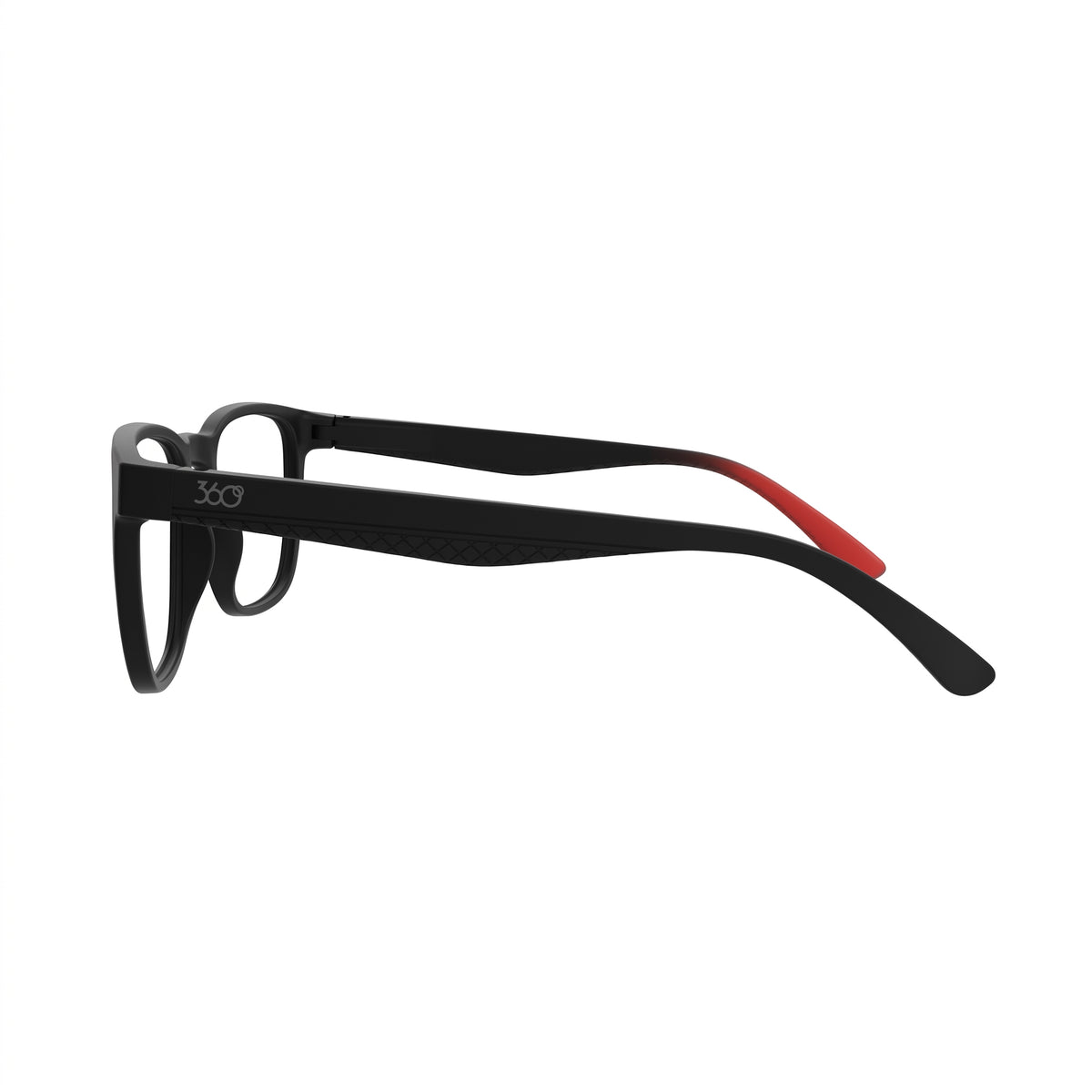 360° Elliot Negro Mate · ELLIOT RX 02 MT Negro · perfil