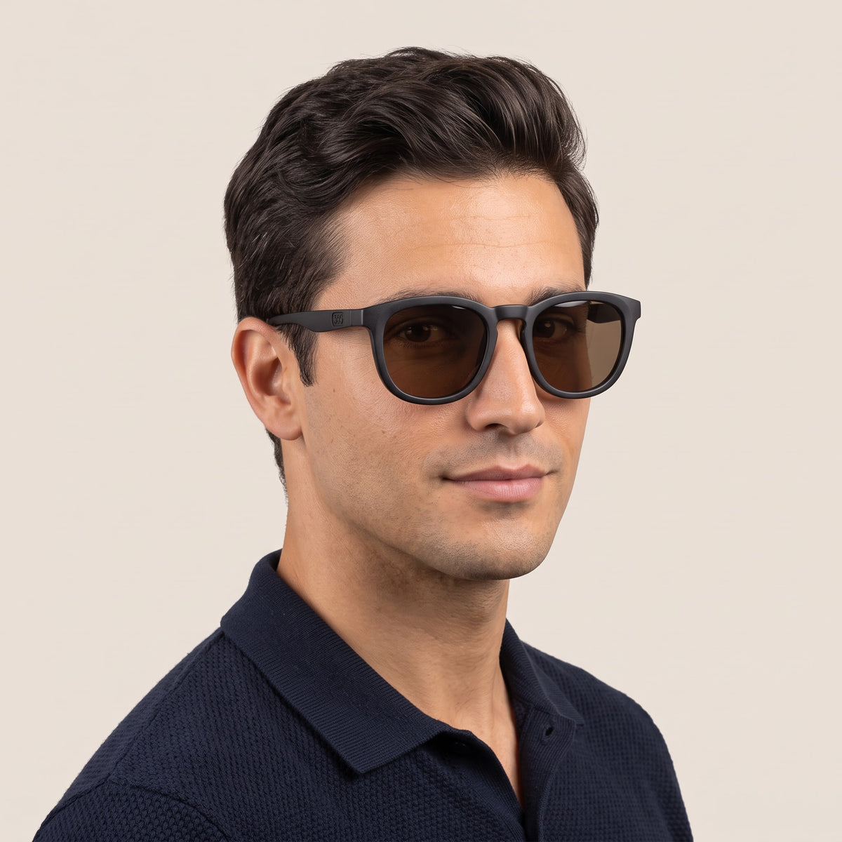 360° Kramer Negro Mate / Marrón · KRAMER SN 06 MT Negro · hombre
