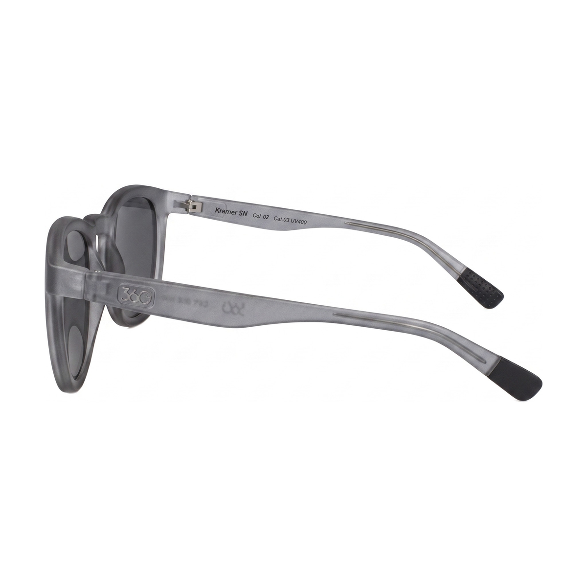 360° Kramer Gris Mate / Gris · KRAMER SN 02 MT FUME · perfil