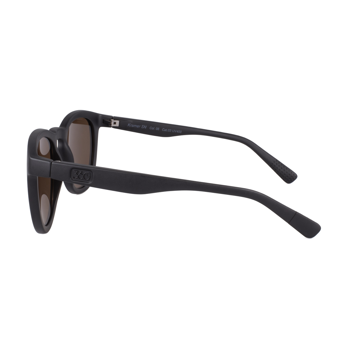 360° Kramer Negro Mate / Marrón · KRAMER SN 06 MT Negro · perfil