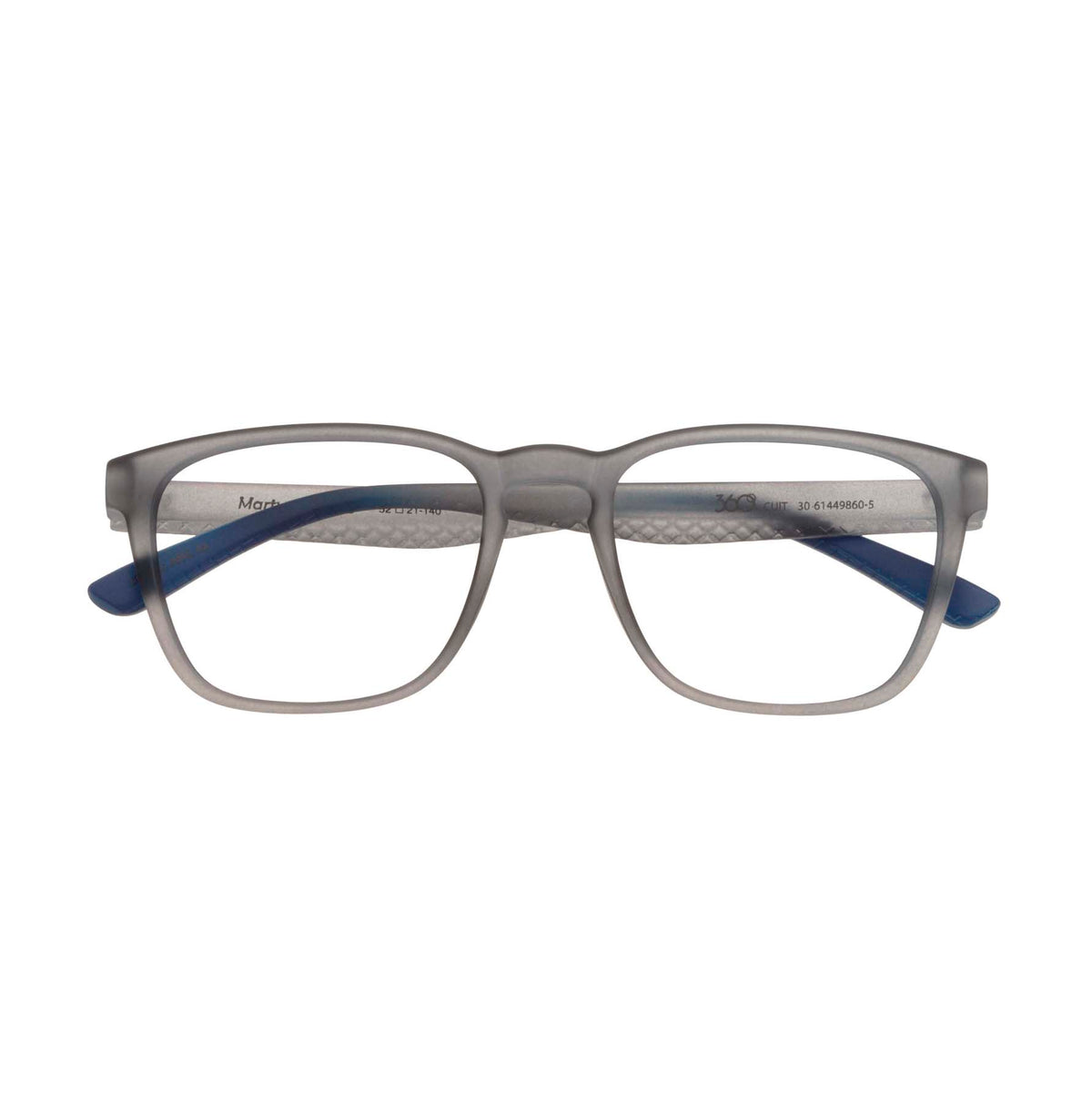 360° Marty Gris Mate · MARTY RX 03 MT HUMO AZUL · detalle