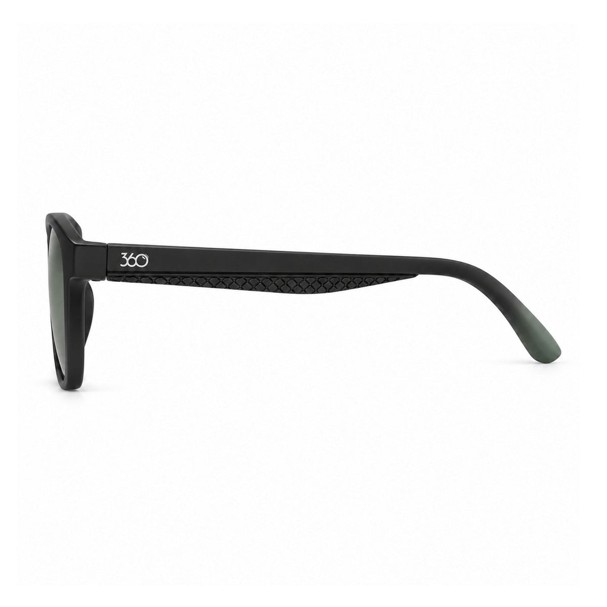 360° Marty Sol Negro Mate / Verde · MARTY SN 02 Negro VRDE · perfil