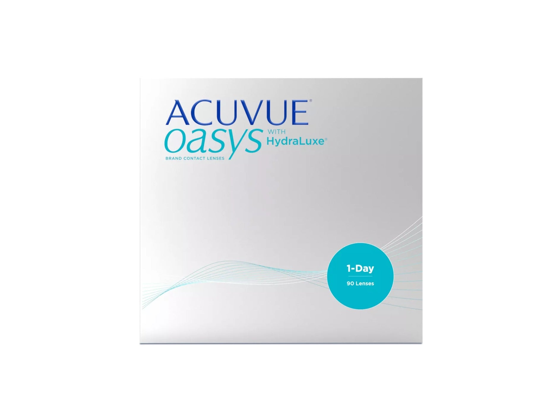 ACUVUE OASYS 1-Day con HydraLuxe — caja x90
