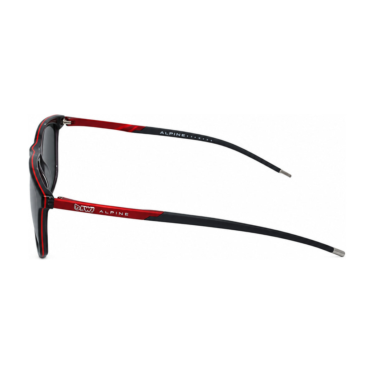 Alpine AGP 2206 Negro Rojo / Gris · AF2206NOR · perfil