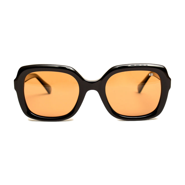Karina Rabolini KR 2187 Negro / Naranja · KR SOL 2187-1 · frente