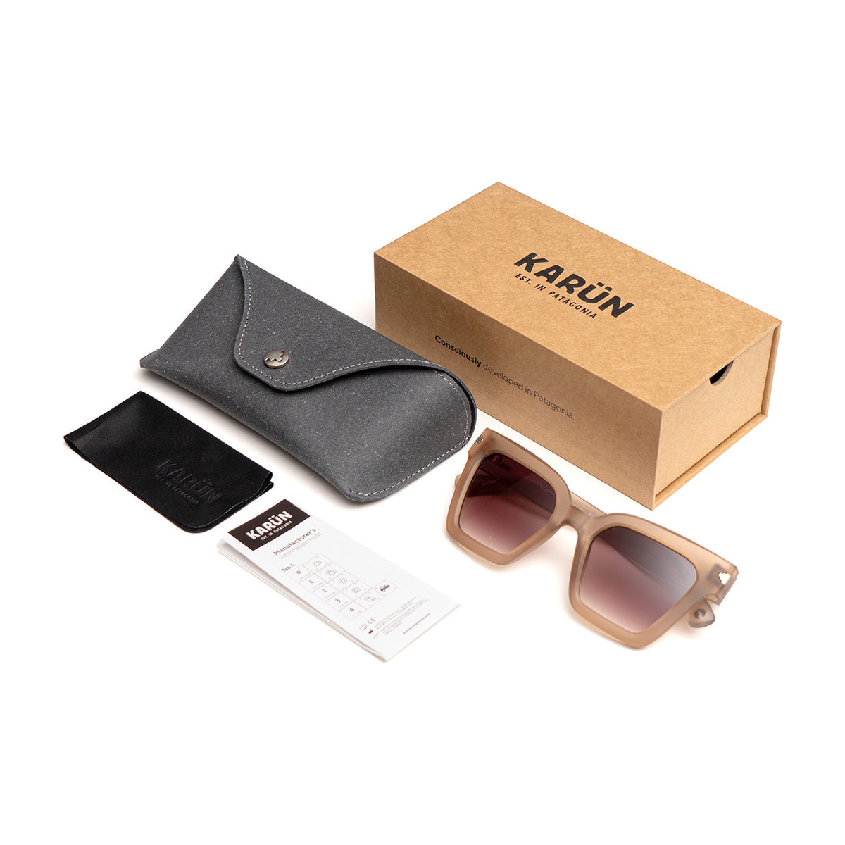 Karün Flamenco Marrón / Violeta · KAUS0374 · estuche