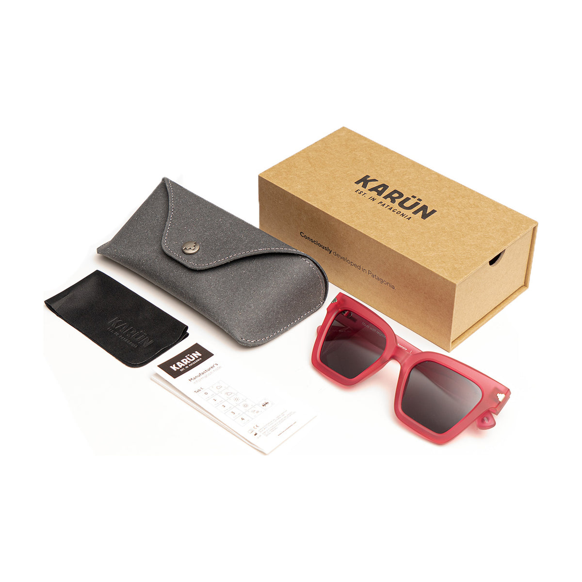 Karün Flamenco Rojo / Gris · KAUS0373 · estuche