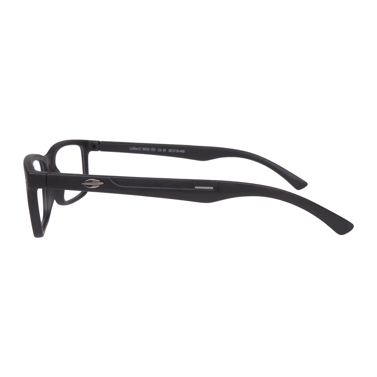 Mormaii Leñas 2 Negro Mate · LEÑAS 2 MAGNETIC RX 01 MT NEGRO · perfil