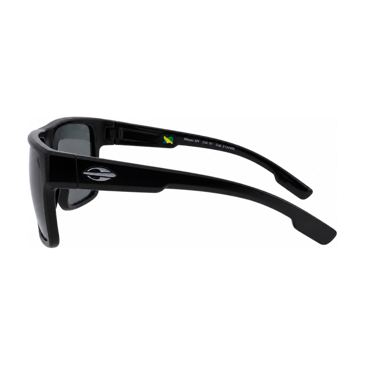 Mormaii Macau Negro / Gris · MACAU SN 01 POL BR NGRO PLMO · perfil
