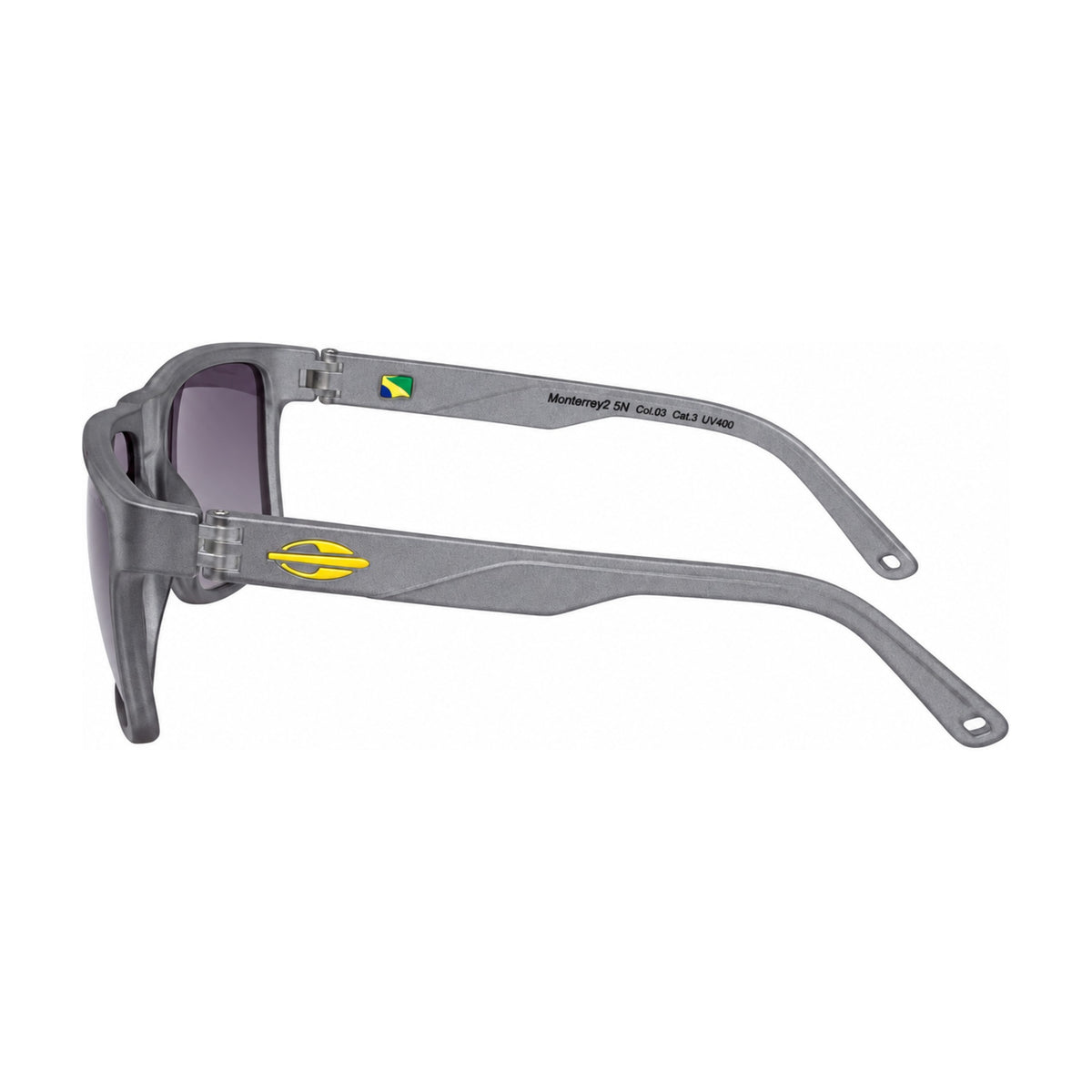 Mormaii Monterrey 2 Gris Mate / Gris · MONTERREY 2 SN 03 MT FUME · perfil