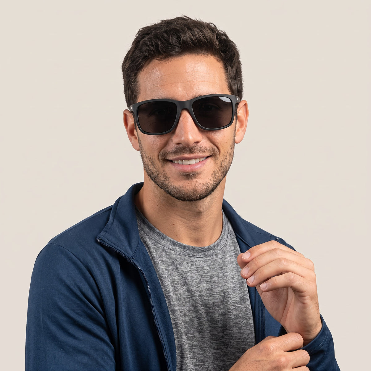 Monkey Grove MG 627 Negro Mate / Gris · MG SOL 627-2 · hombre