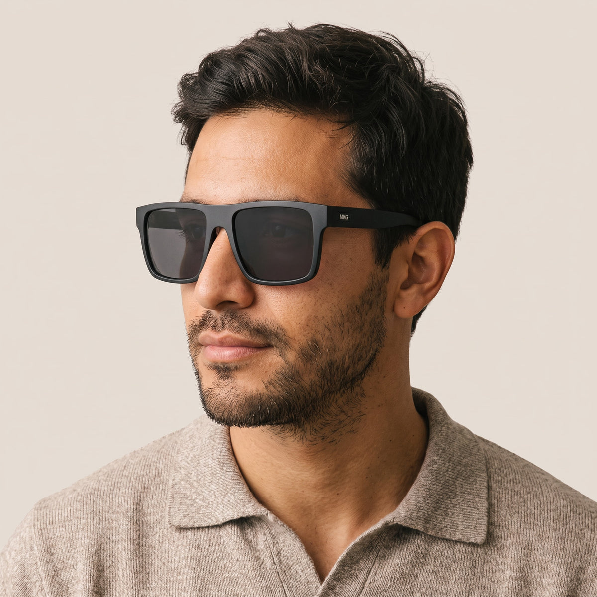 Monkey Grove MG 628 Negro Mate / Gris · MG SOL 628-1 · hombre