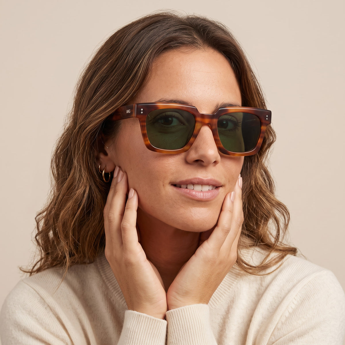 Monkey Grove MG 635 Carey / Verde · MG SOL 635-1 · mujer