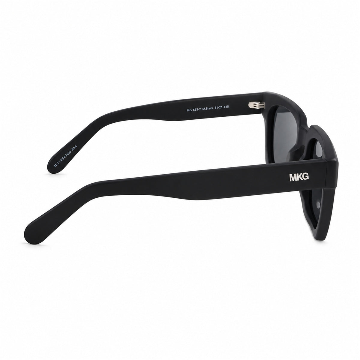 Monkey Grove MG 635 Negro / Gris · MG SOL 635-2 · perfil
