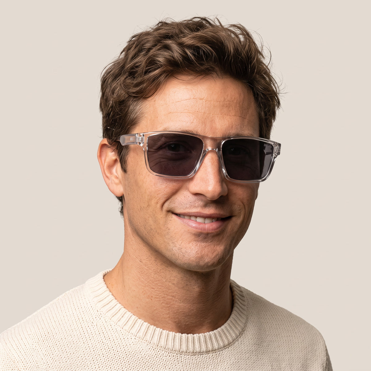 Monkey Grove MG 646 Transparente / Gris · MG SOL 646-3 · hombre