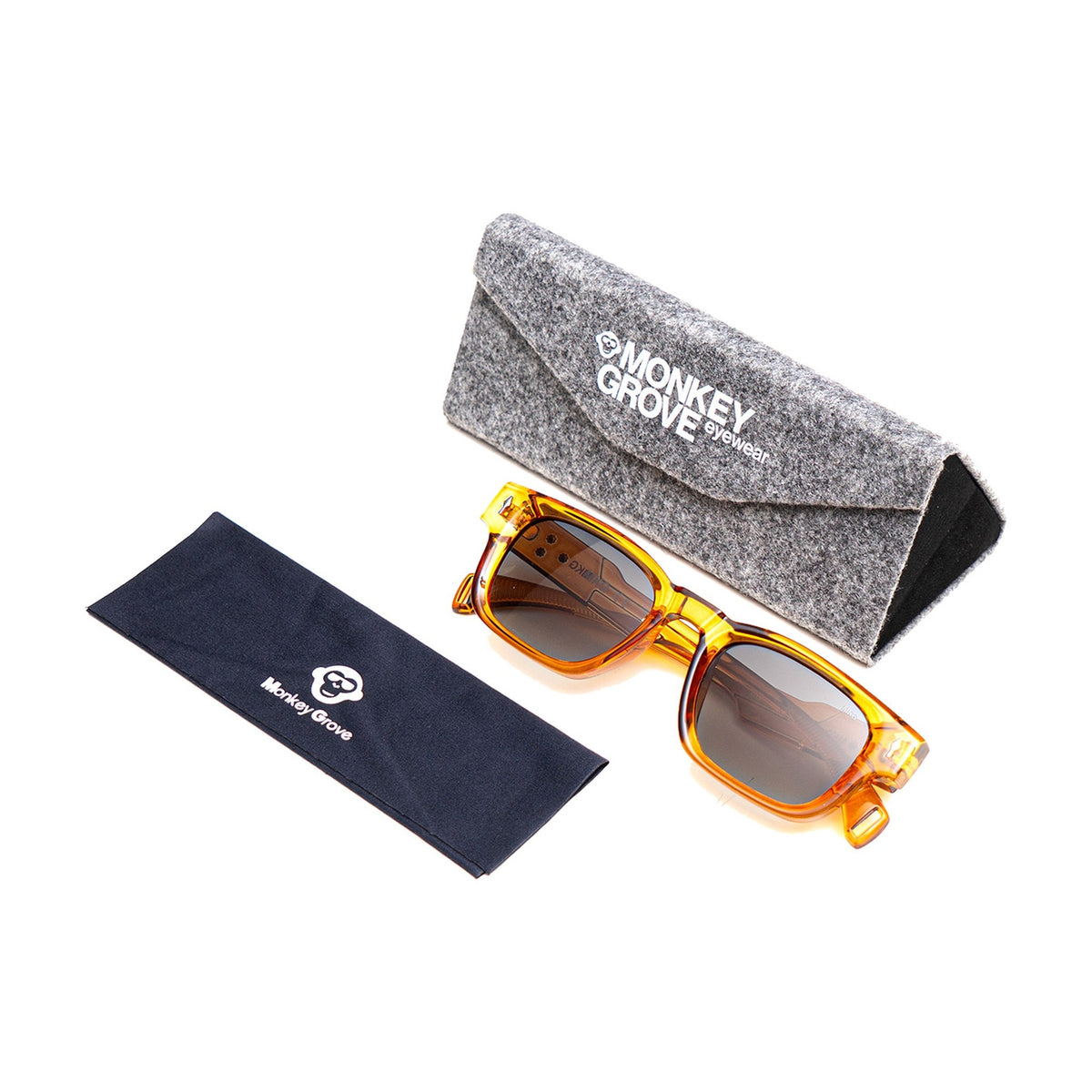 Monkey Grove MG 647 Naranja / Gris · MG SOL 647-3 · estuche