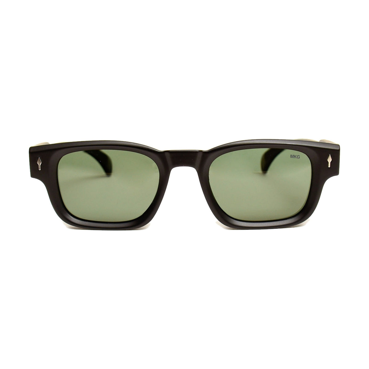 Monkey Grove MG 647 Negro Mate / Verde · MG SOL 647-1 · frente