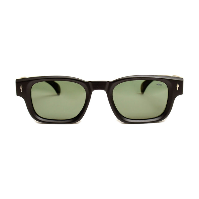 Monkey Grove MG 647 Negro Mate / Verde · MG SOL 647-1 · frente