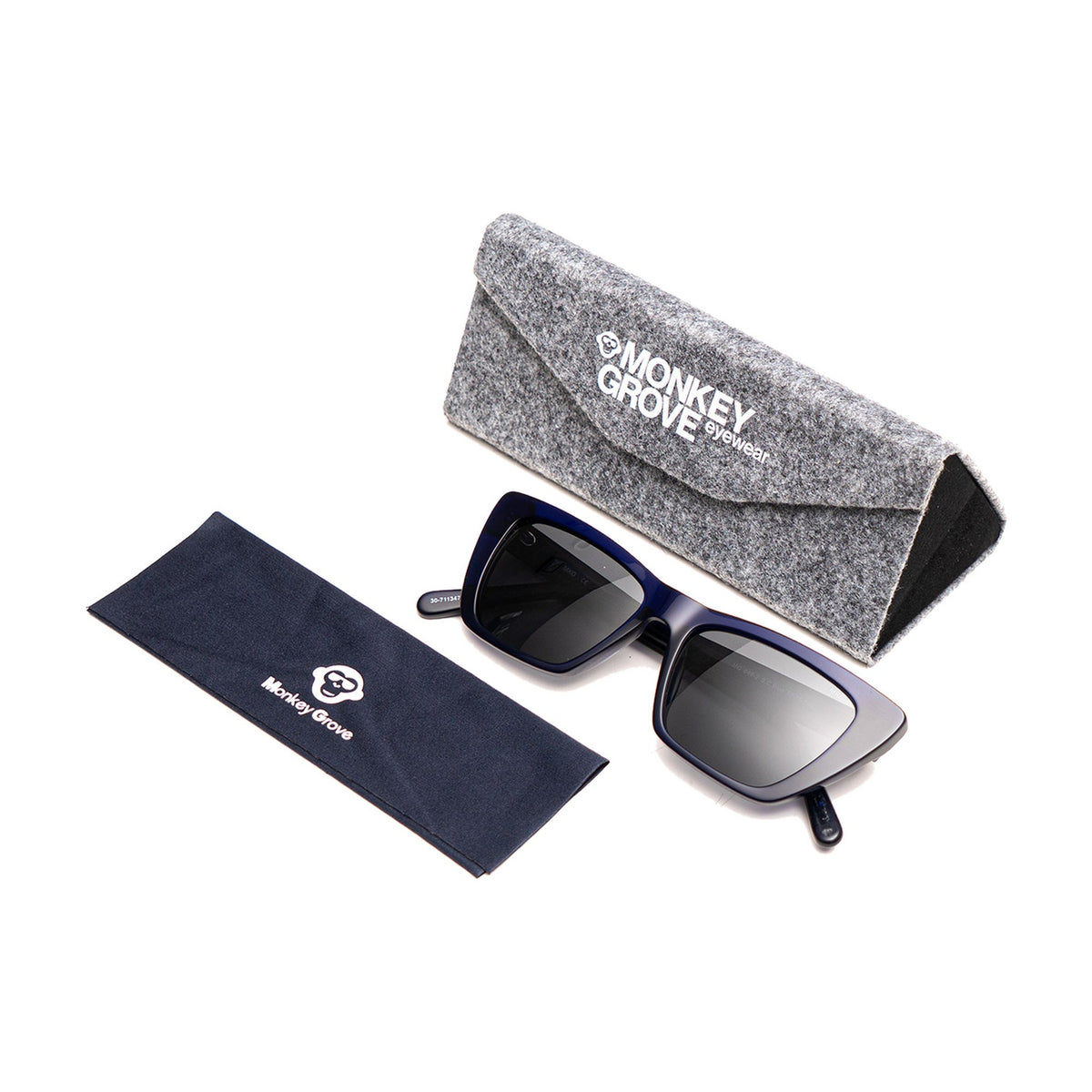 Monkey Grove MG 648 Azul / Negro · MG SOL 648-2 · estuche