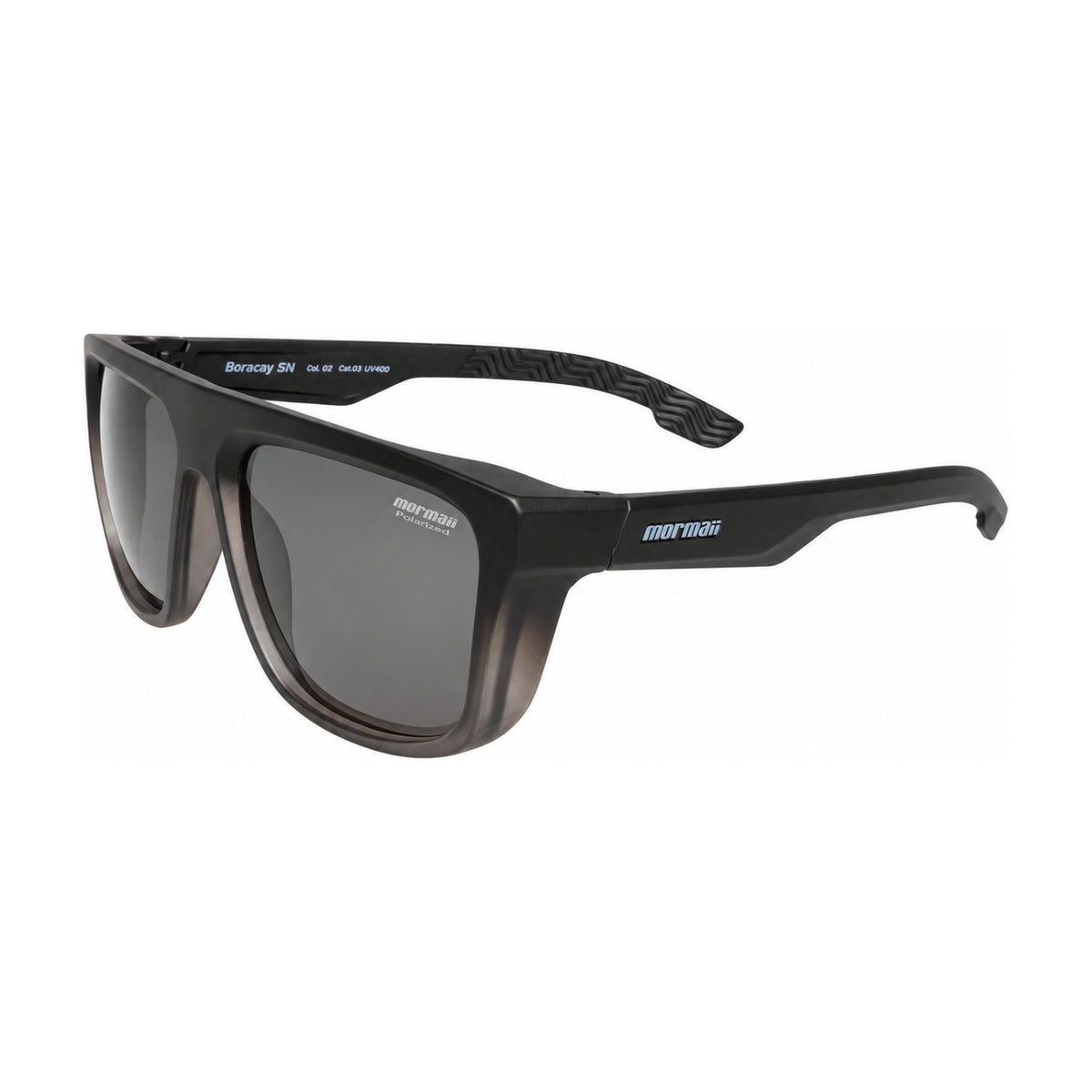 Mormaii Boracay Gris Oscuro / Gris Oscuro Mate · BORACAY SN 02 MT Negro DGR FUME · hero