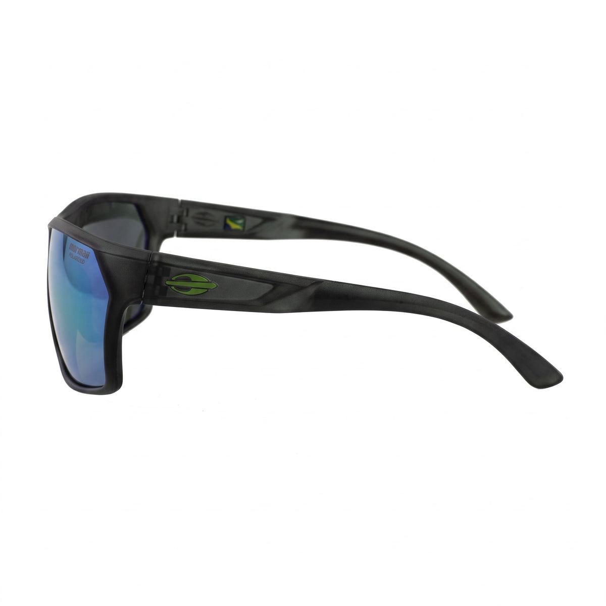 Mormaii Storm Gris Mate / Verde · STORM SN 03 POL MT HUMO GRIS · perfil