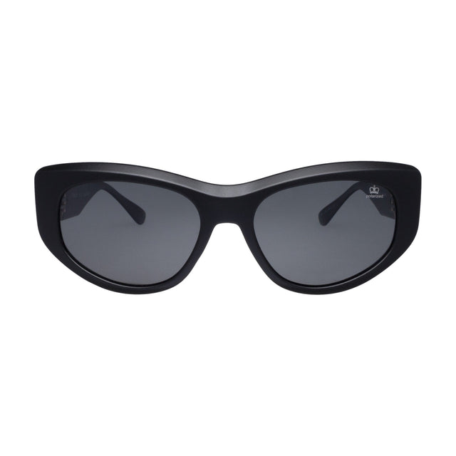Paula Cahen D'Anvers Cannes Negro Mate / Gris · CANNES SN 01 MT Negro · frente