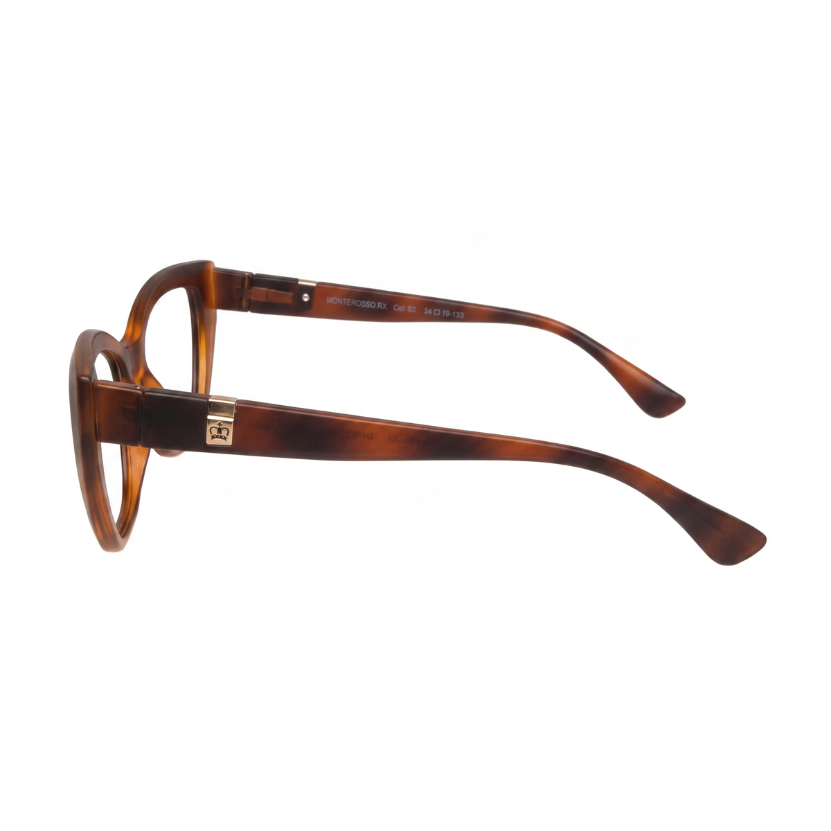 Paula Cahen D'Anvers Monterosso Carey Mate · MONTEROSSO RX 02 MT DEMI MARRON · perfil