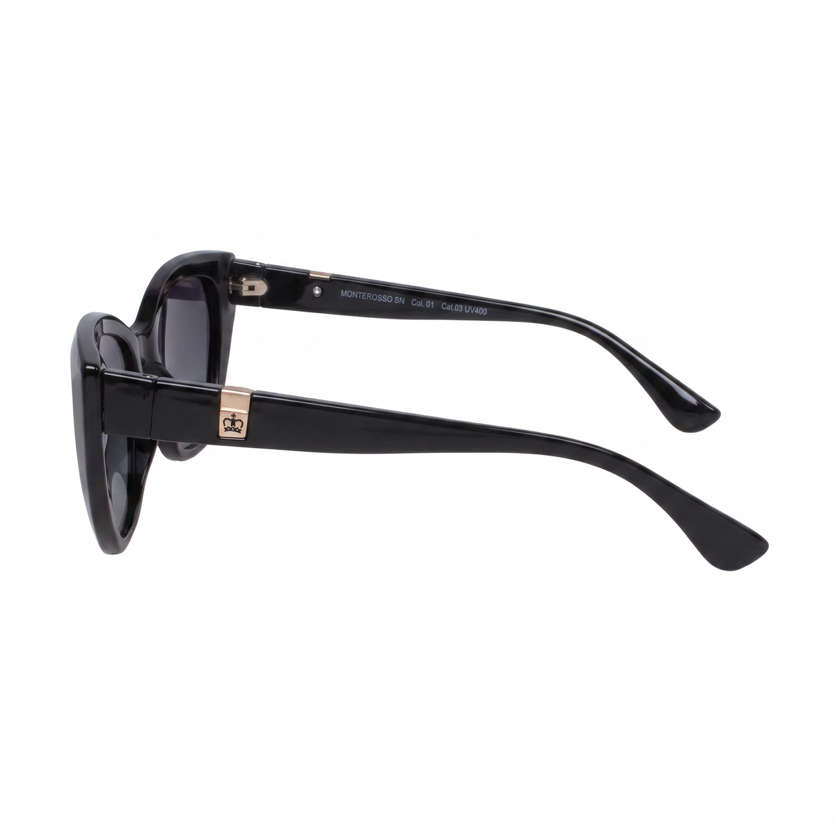 Paula Cahen D'Anvers Monterosso Sol Negro / Gris · MONTEROSSO SN 01 BR Negro · perfil