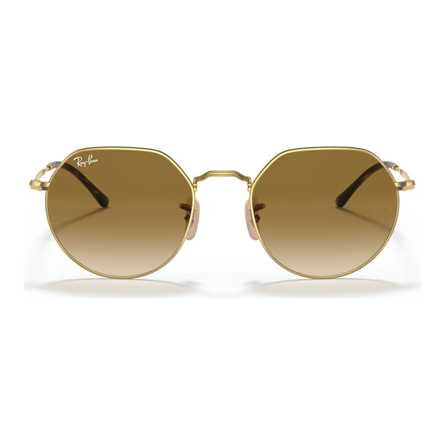 Ray-Ban Jack RB3565 Dorado / Marrón · 0RB 3565 001/5151 · frente