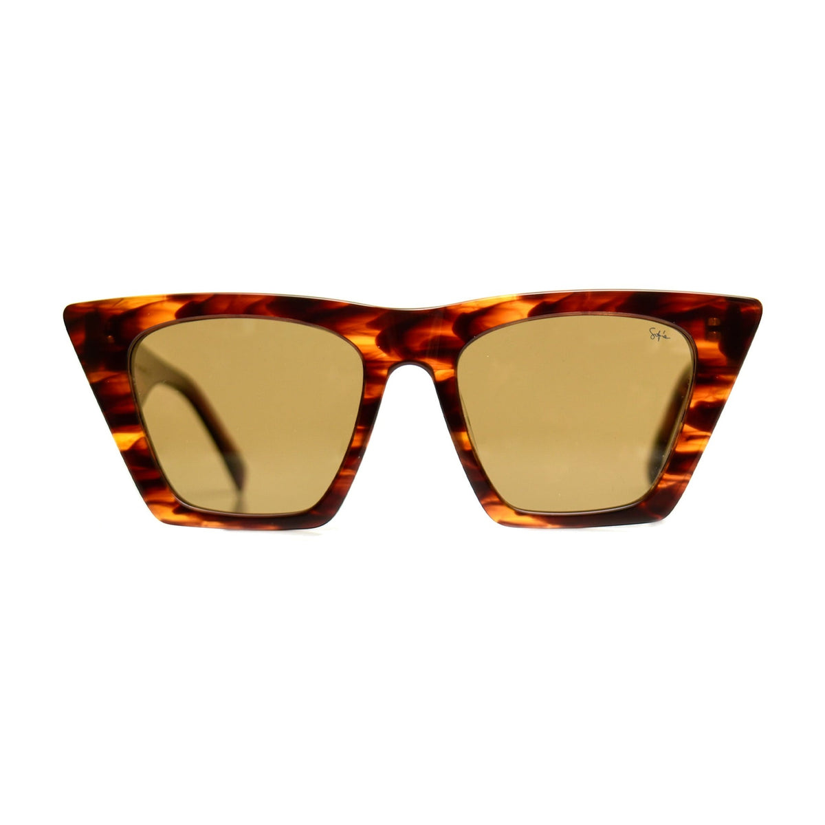 Sofia Sarkany SS 904 Carey / Marrón · RS SOL SOFIA 904-2 · frente
