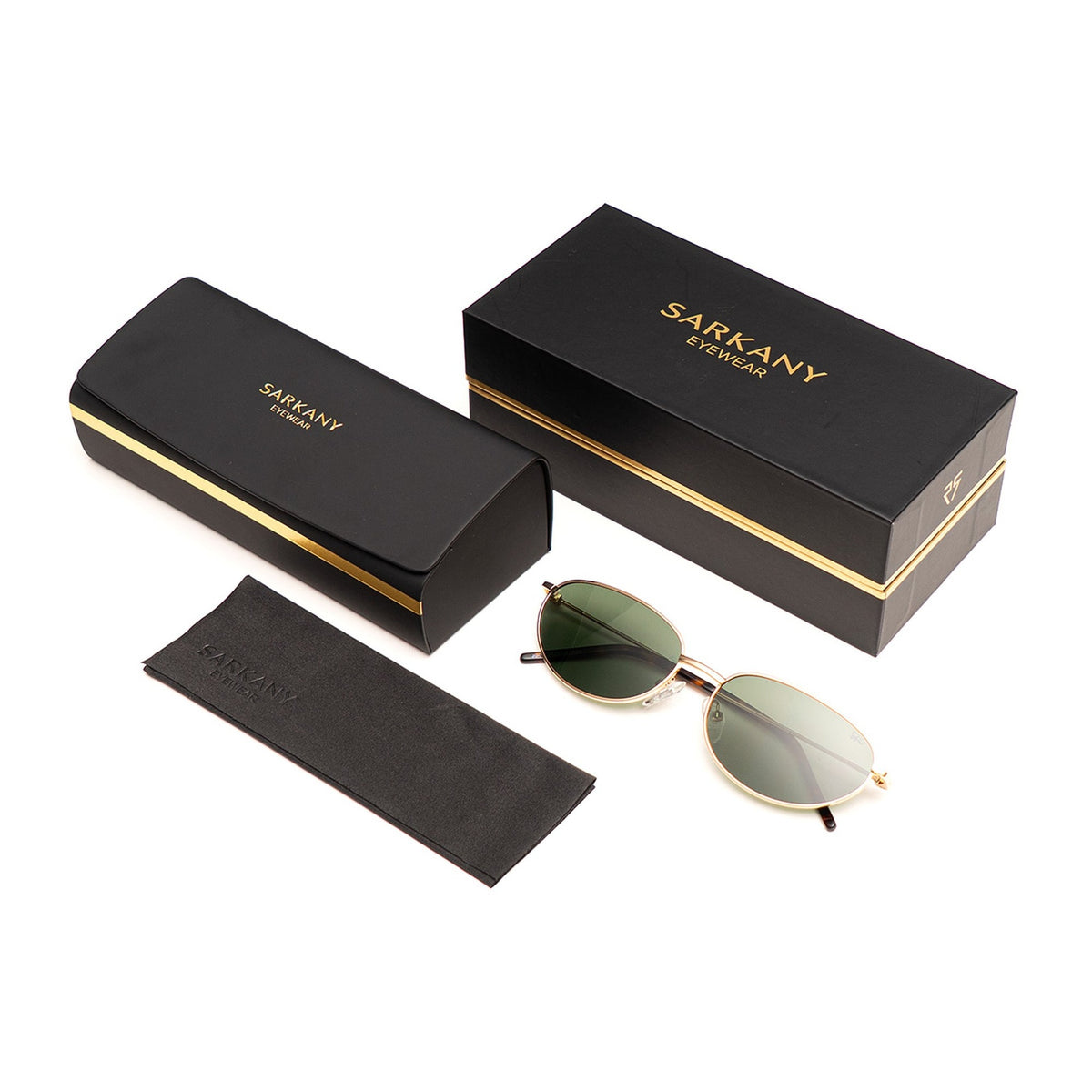 Sofia Sarkany SS 906 Dorado / Verde · RS SOL SOFIA 906-2 · estuche