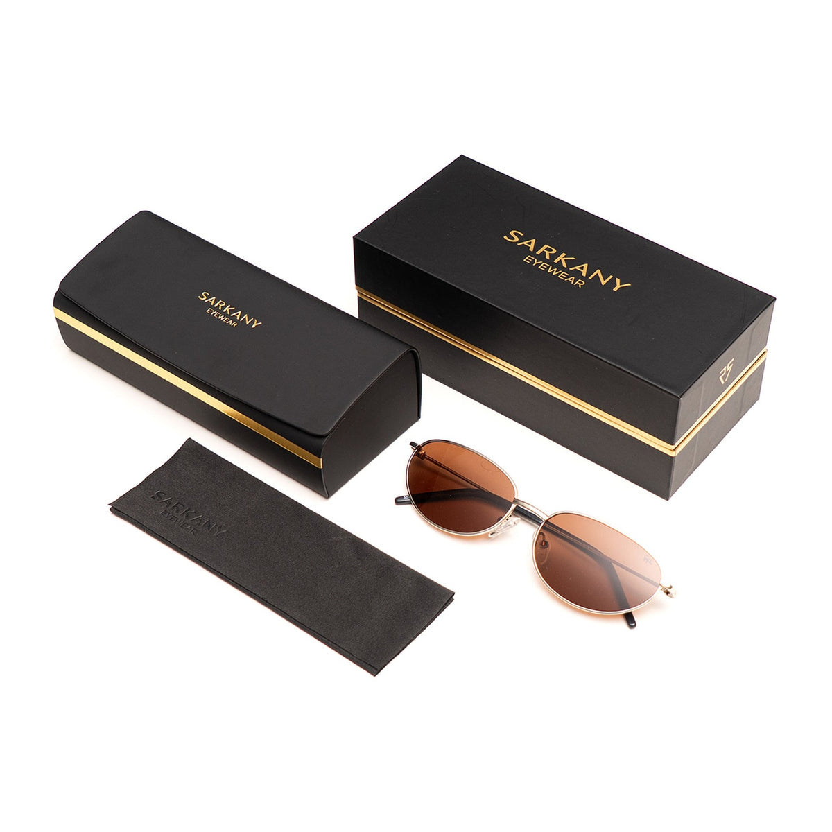 Sofia Sarkany SS 906 Plateado / Marrón · RS SOL SOFIA 906-1 · estuche