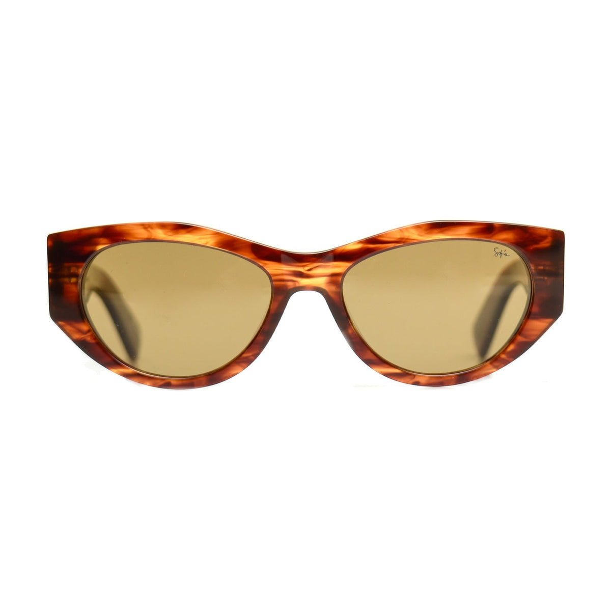 Sofia Sarkany SS 907 Carey / Marrón · RS SOL SOFIA 907-2 · frente