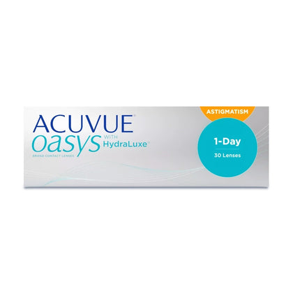 Caja de ACUVUE OASYS 1-Day para ASTIGMATISMO, 30 lentes