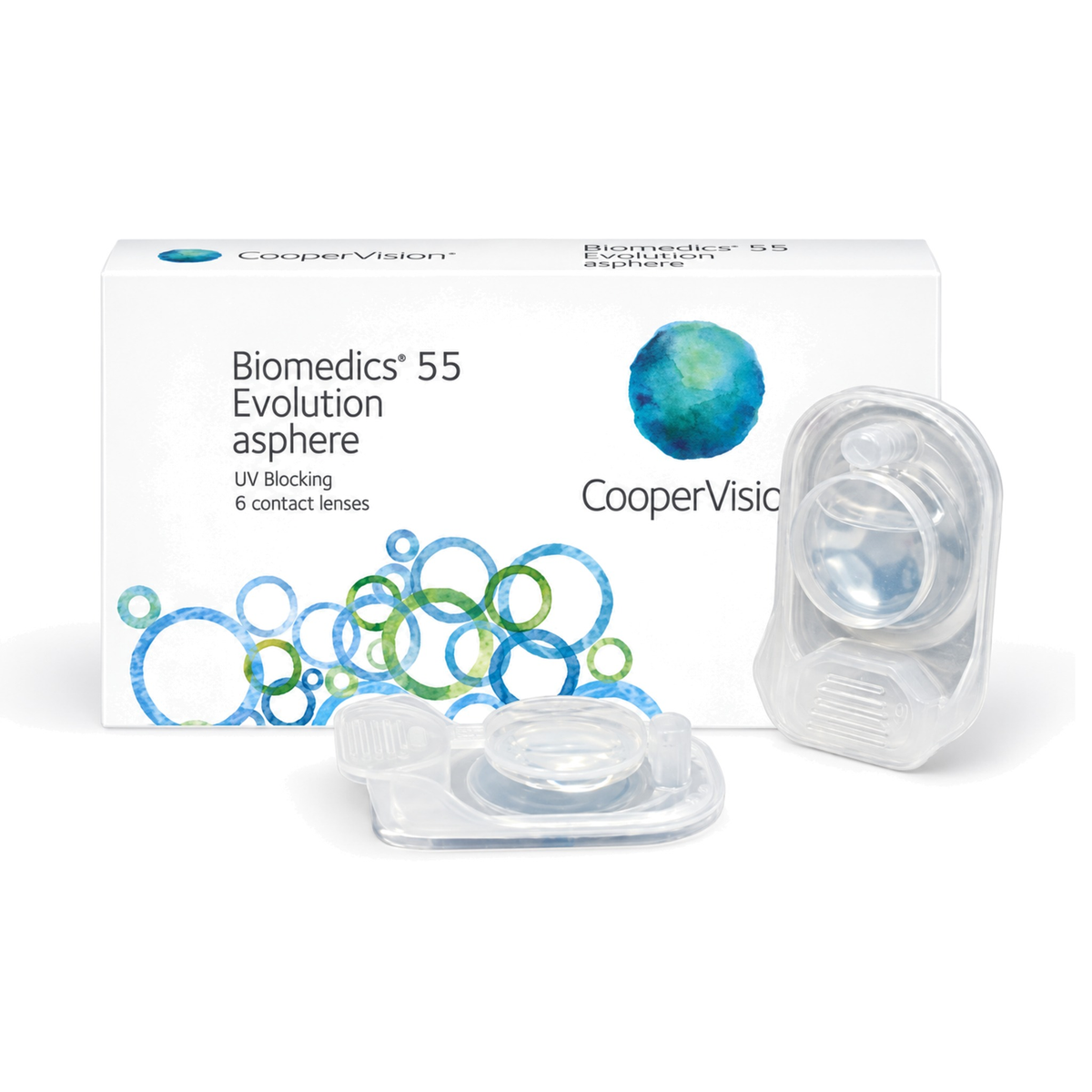 Biomedics 55 Evolution Asférico · BMD00020 · blísteres