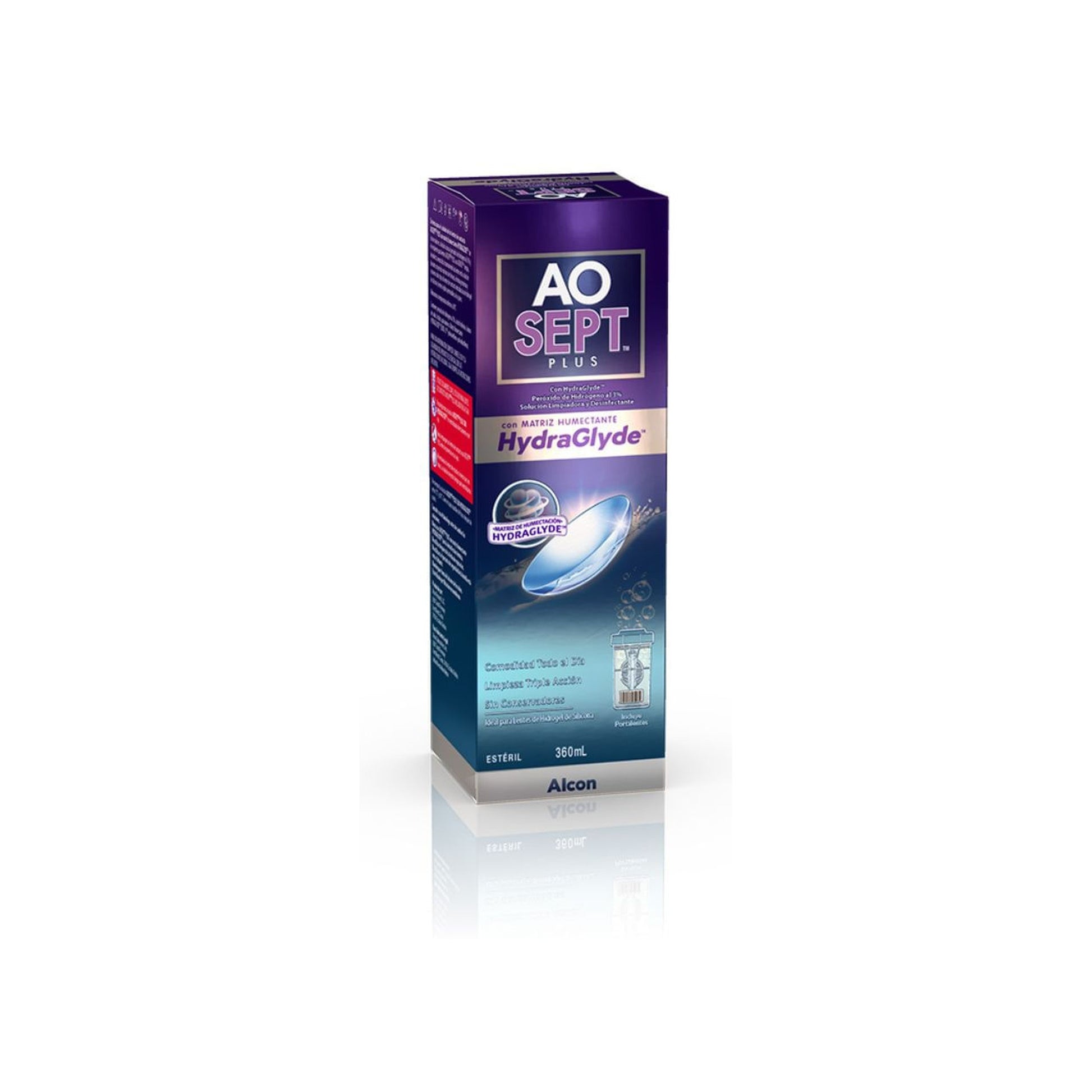 Aosept Plus Hydraglyde 360ml · 53ALAP102 · frente