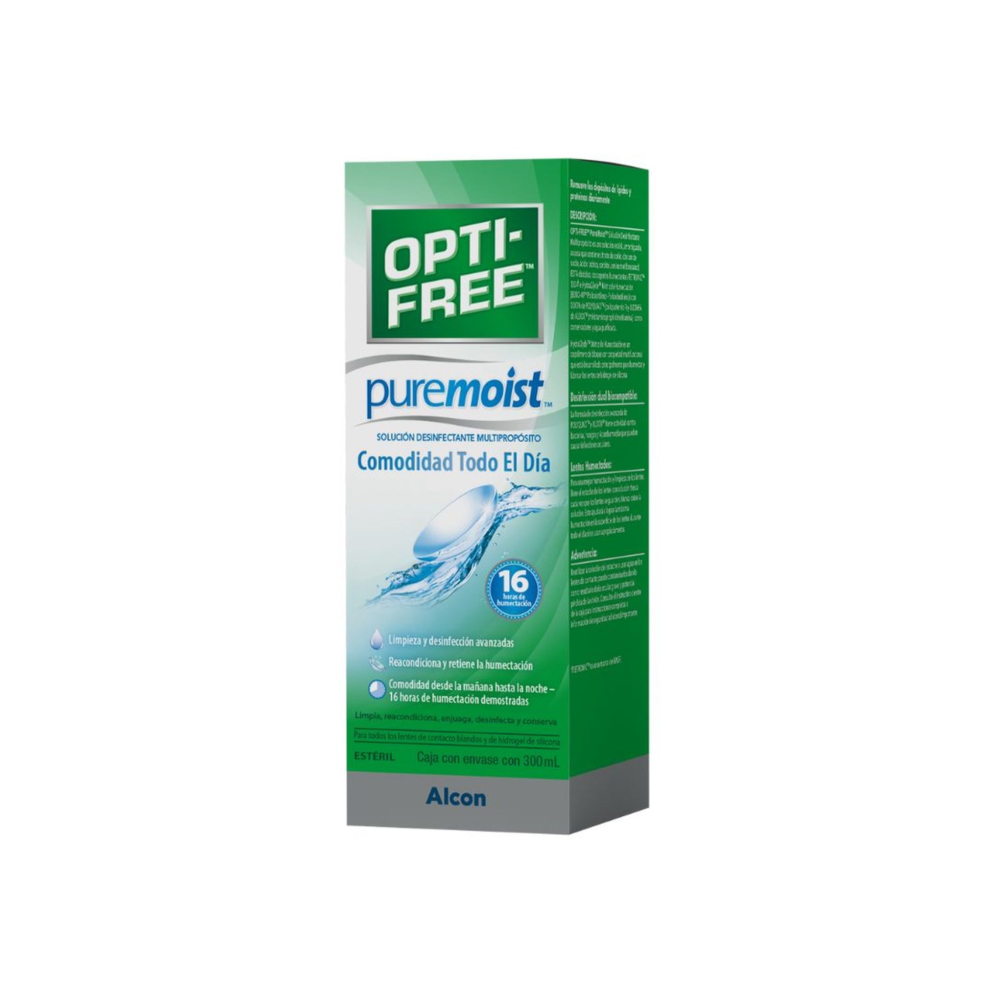 Opti-Free Puremoist 300ml · 53ALOF104 · frente