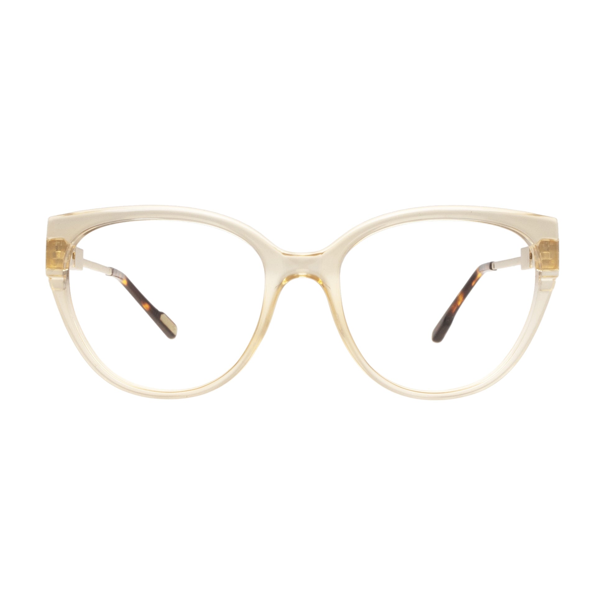 Armazón Paula Cahen D'Anvers Siena RX Caramelo - Dorado · SIENA RX 02 BR CARAM TRAS/GOLD · frente