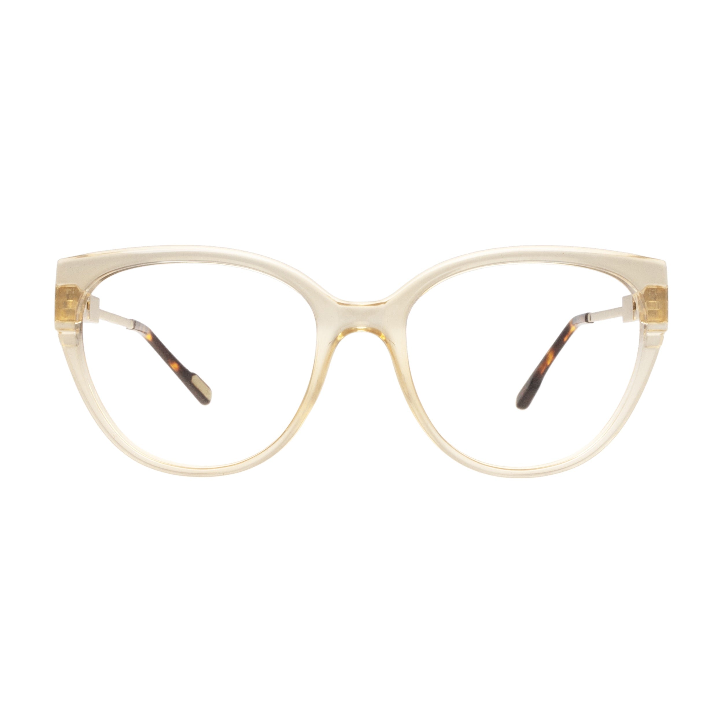 Armazón Paula Cahen D'Anvers Siena RX Caramelo - Dorado · SIENA RX 02 BR CARAM TRAS/GOLD · frente