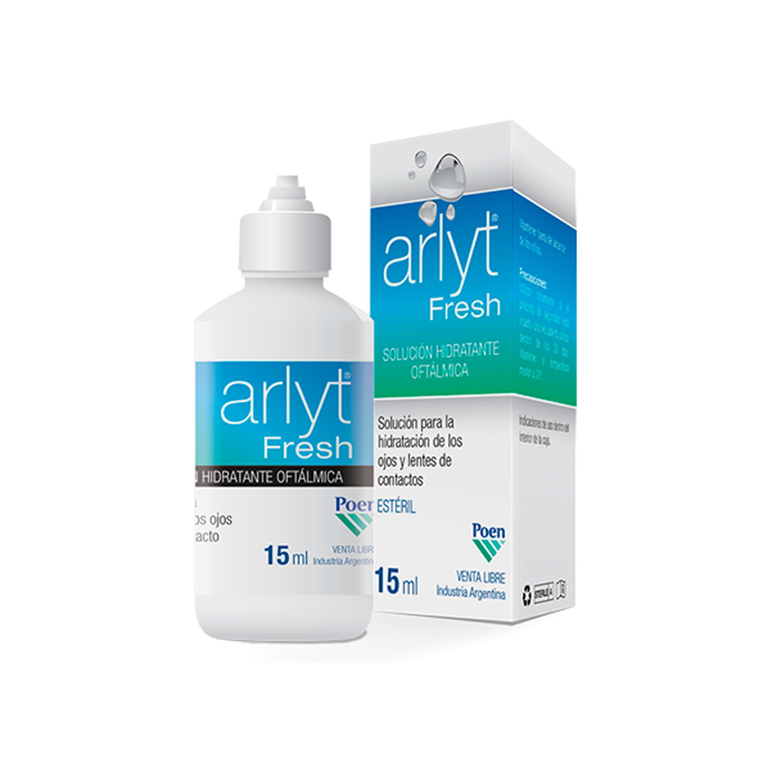 Hidratante para lentes de contacto Arlyt Fresh 15ml · 53PNRL113 · frente