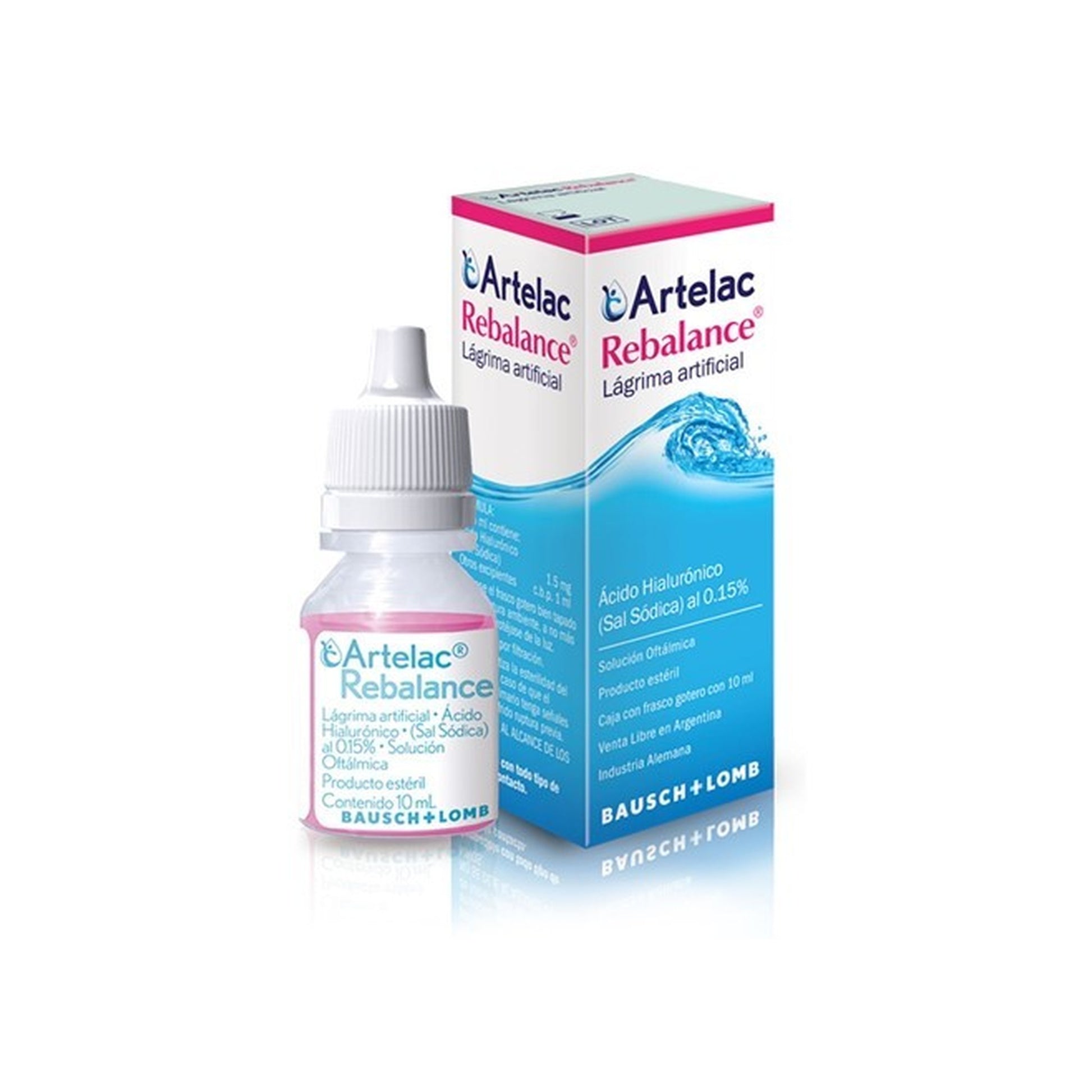 Gotas para los ojos Artelac Rebalance 10ml · 53BLAT101 · frente