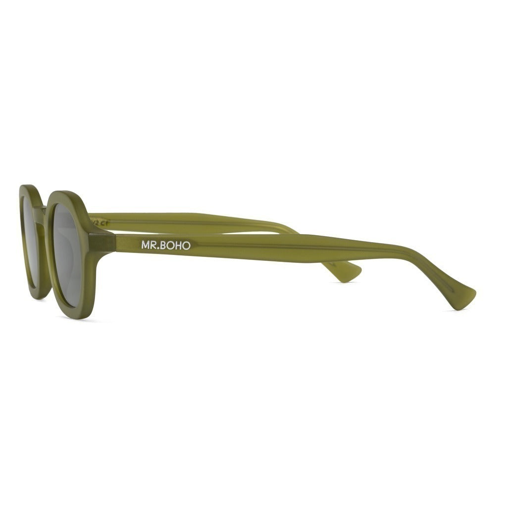 Anteojos de Sol Mr Boho Elpatio Matte Basil · BMIS2-11 · lateral