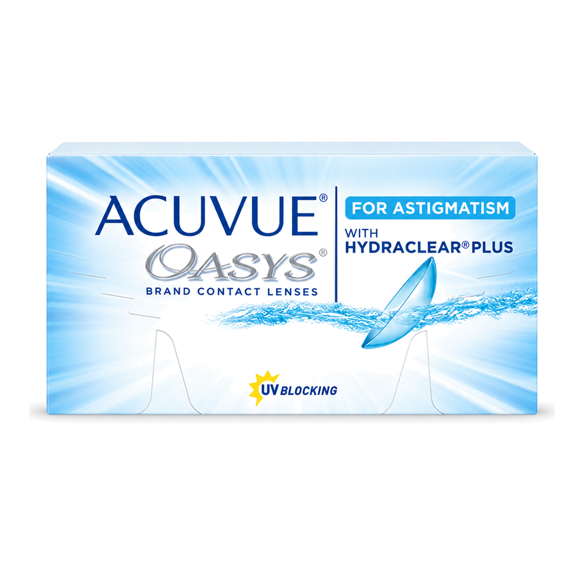 Acuvue Oasys para Astigmatismo con Hydraclear Plus · ACV00080 · frente