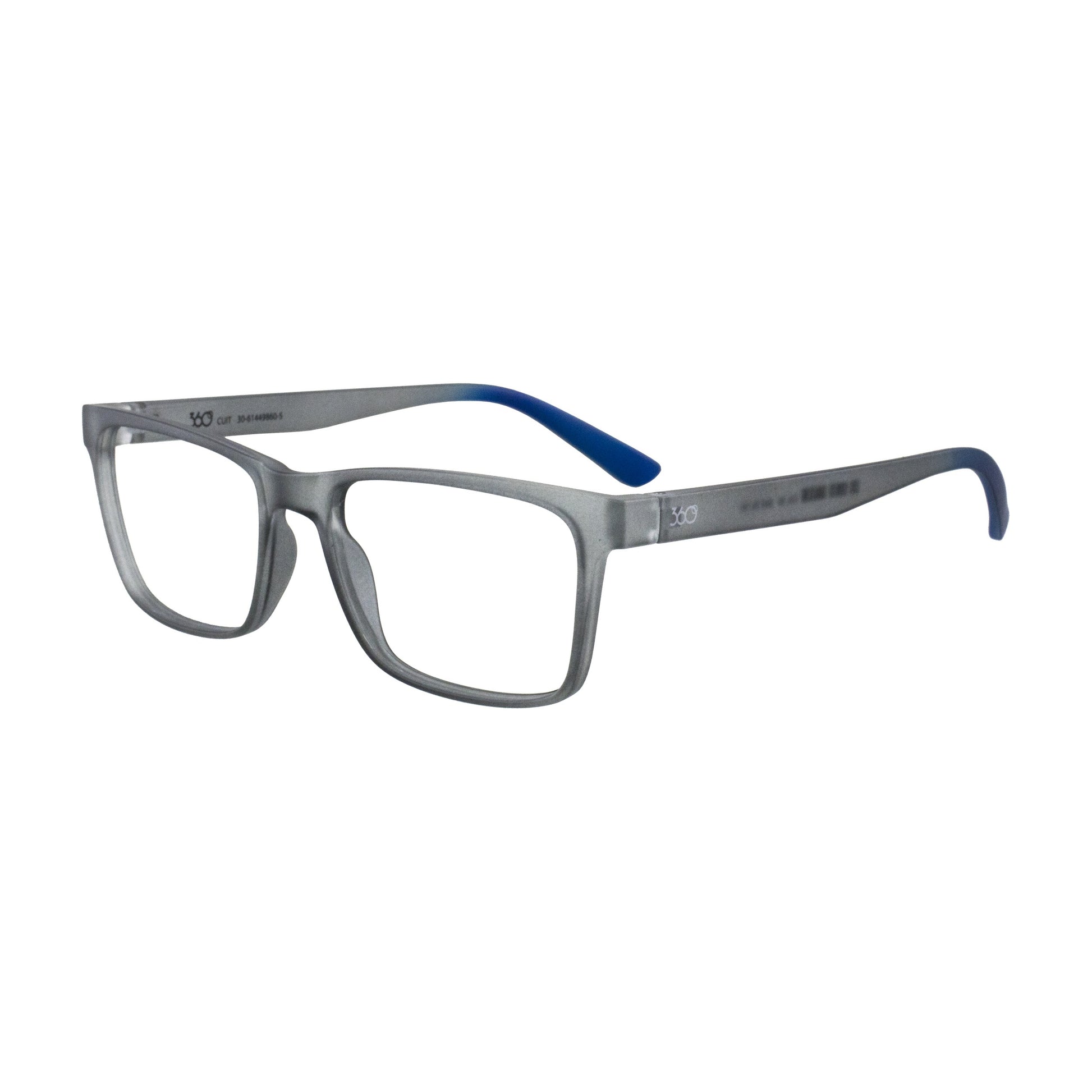 Armazón 360° Aloo Tikki Gris - Humo · ALOO TIKKI RX 05 GRIS HUMO - AZUL · lateral